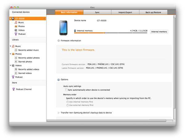 Samsung Kies Download For Mac